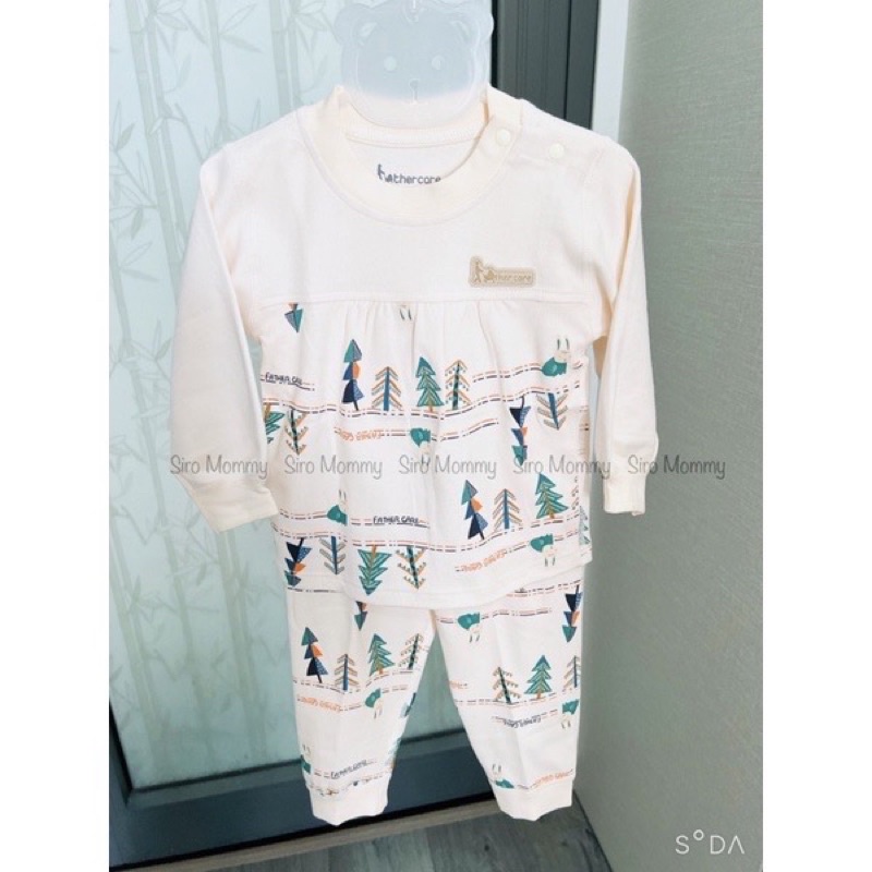 Bộ Nỉ Dài Tay Father Care Cho Bé 6m-24m