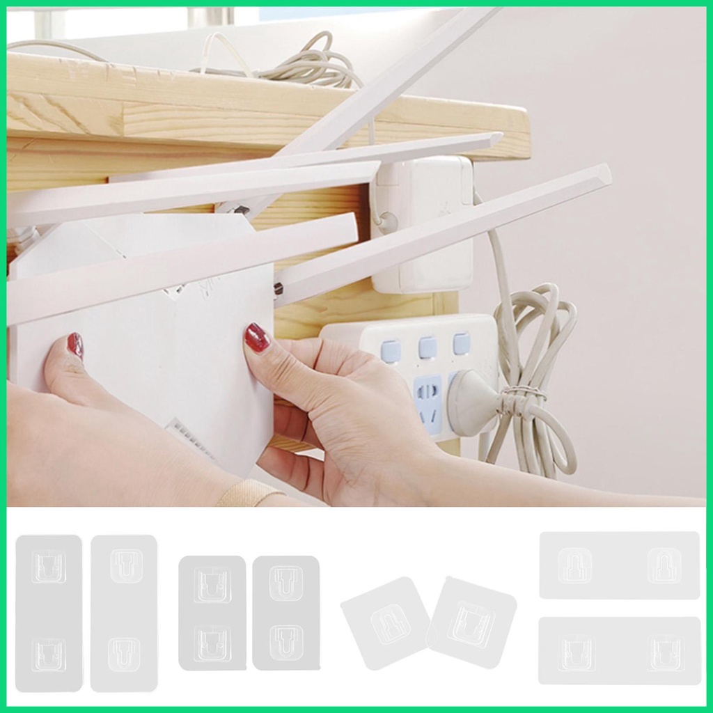 Móc Treo Đồ Dán Tường Hai Mặt Không Cần Khoan Tiện Dụng