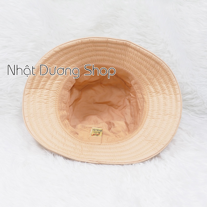 Nón Bo nữ vành rộng 7cm, hoa 8 cánh, nhị to - chất liệu vải cotton đẹp thích hợp cho chị em phụ nữ.