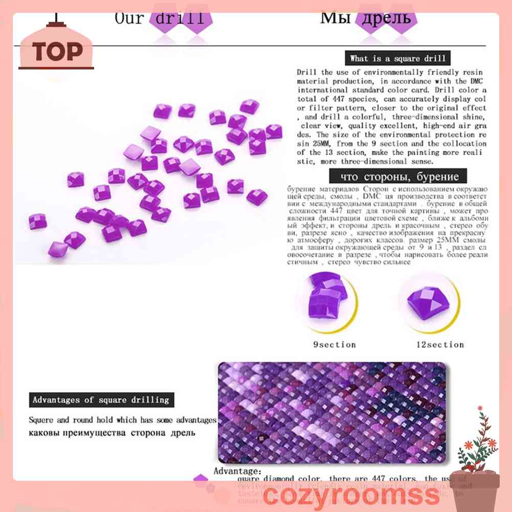 Bộ Tranh Đính Đá 5D Tự Làm Hình Phong Cảnh (02)