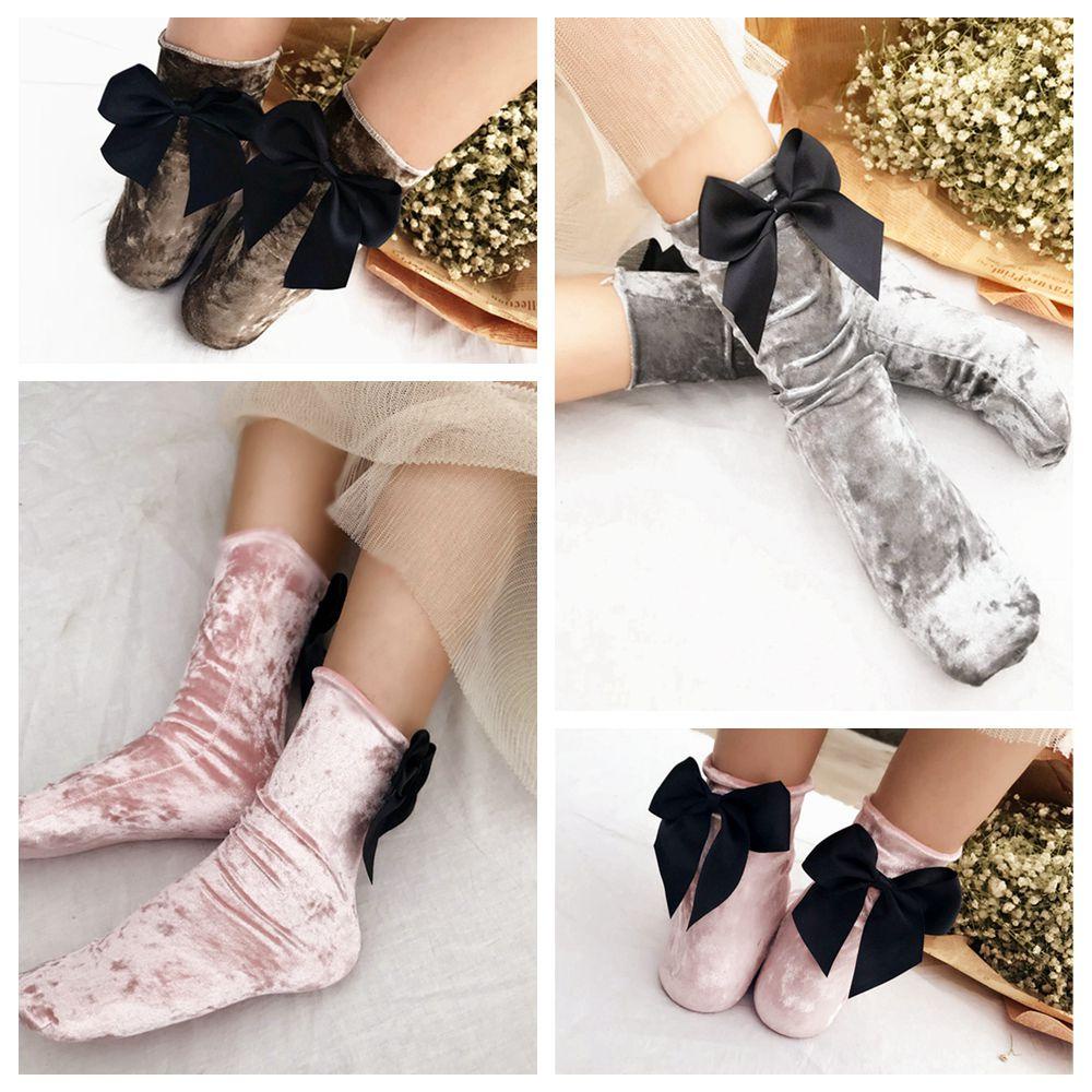 Vớ Nhung Giữ Ấm Mùa Đông Kiểu Dáng Dễ Thương