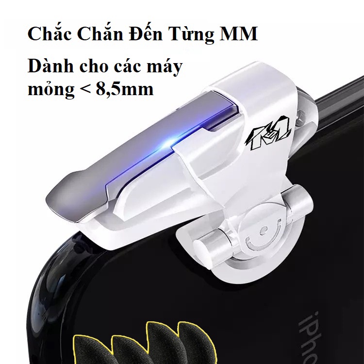 Nút bấm chơi game bắn PUBG Mobile, Free Fire ,FF,... mô tả phi thuyền tay cầm chơi gaming,phụ kiện chơi gaming