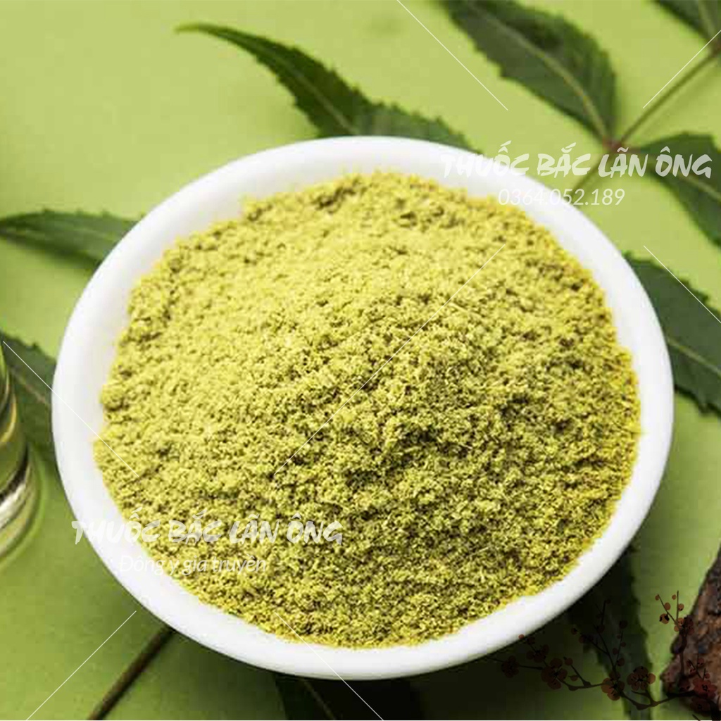 Bột lá neem Ẩn Độ 1kg (Lá vông neem kháng khuẩn, ngăn ngừa mụn)