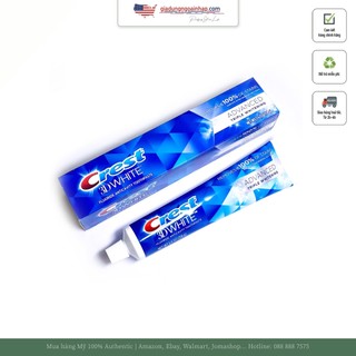 Kem đánh răng Crest 3D White Advanced Triple Whitening (158g)