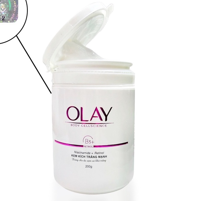 Kem kích trắng body Olay B3+ hủ 200gam trắng nhanh (bán sỉ) | BigBuy360 - bigbuy360.vn