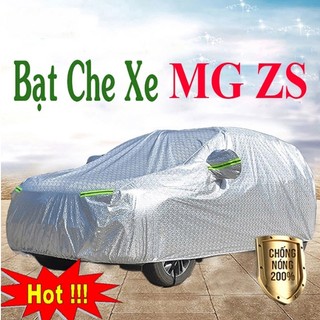 Bạt phủ xe, bạt trùm xe MG ZS loại 3 lớp tráng nhôm