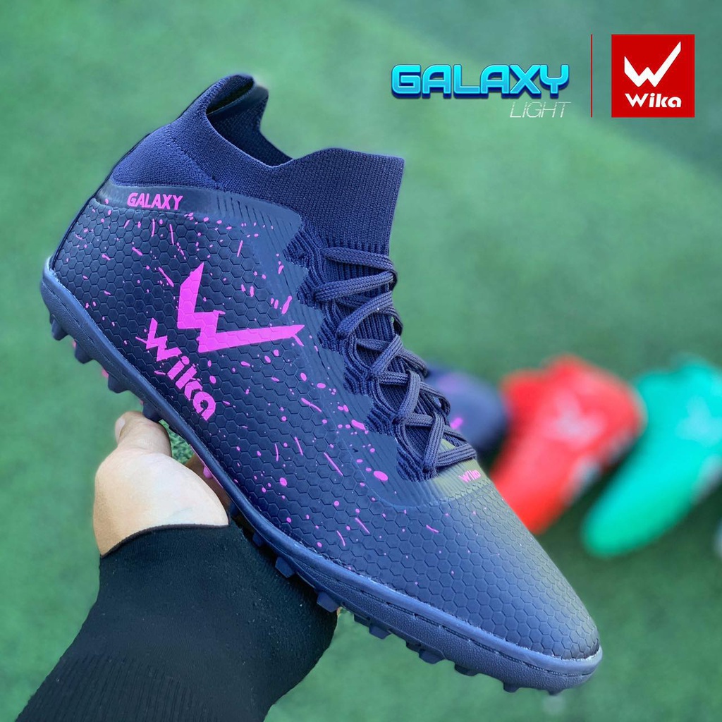 Giày bóng đá sân cỏ nhân tạo Wika Galaxy, Giày đá banh chính hãng khâu đế và bảo hành 3