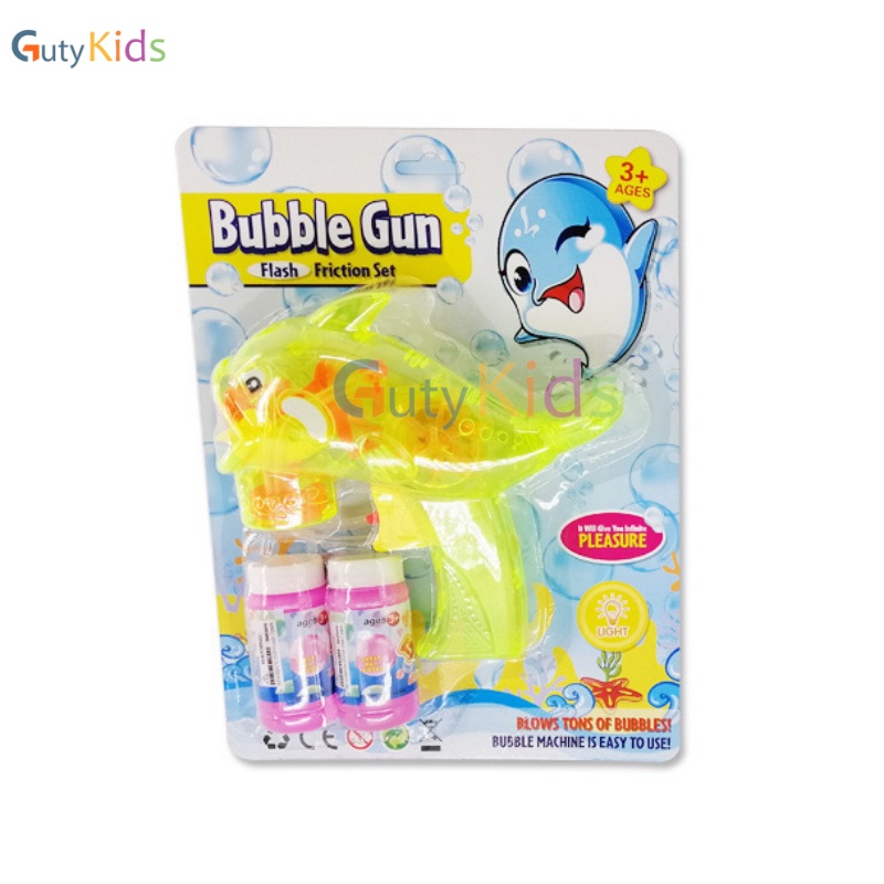 Đồ chơi cá heo thổi bong bóng đáng yêu chất liệu an toàn cho bé trên 3 tuổi - Giao màu ngẫu nhiên - Guty Kids