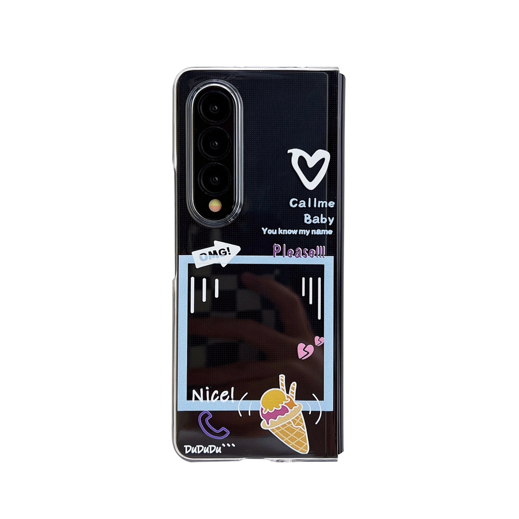 Ốp Điện Thoại Silicon Trong Suốt Siêu Mỏng Họa Tiết Hoạt Hình Pokemon Dành Cho Samsung Galaxy Z Fold 4 3 2