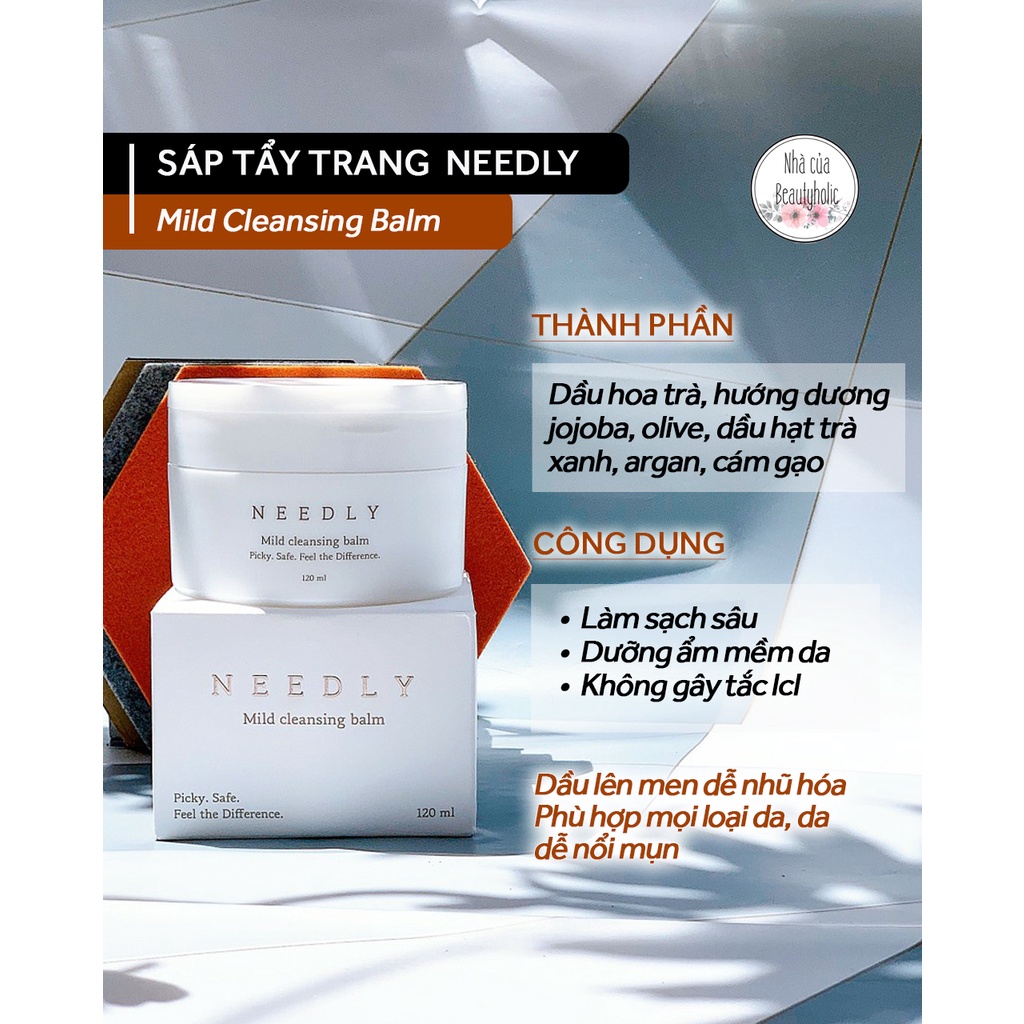 Sáp tẩy trang NEEDLY MILD CLEANSING BALM