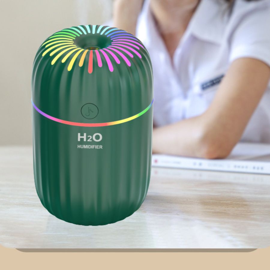 Máy Khuếch Tán Tinh Dầu Tích Điện Máy Xông Tinh Dầu Máy Phun Sương Tạo Ẩm Giúp Thơm Phòng Và Xe Hơi