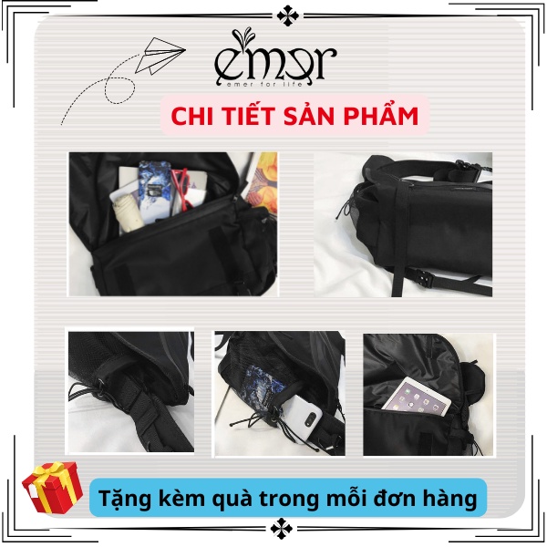 Túi Xách Đeo Chéo Nam Nữ E'mer 300