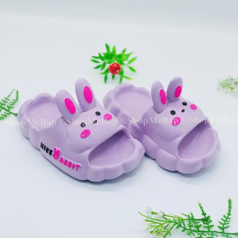 Dép bánh mì chú thỏ siêu dễ thương cho bé
