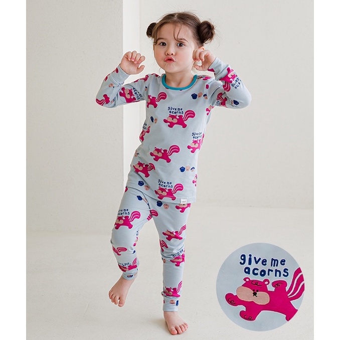 Bộ homewear mặc nhà Cordi-i cho bé 10-21kg nhập từ Hàn Quốc