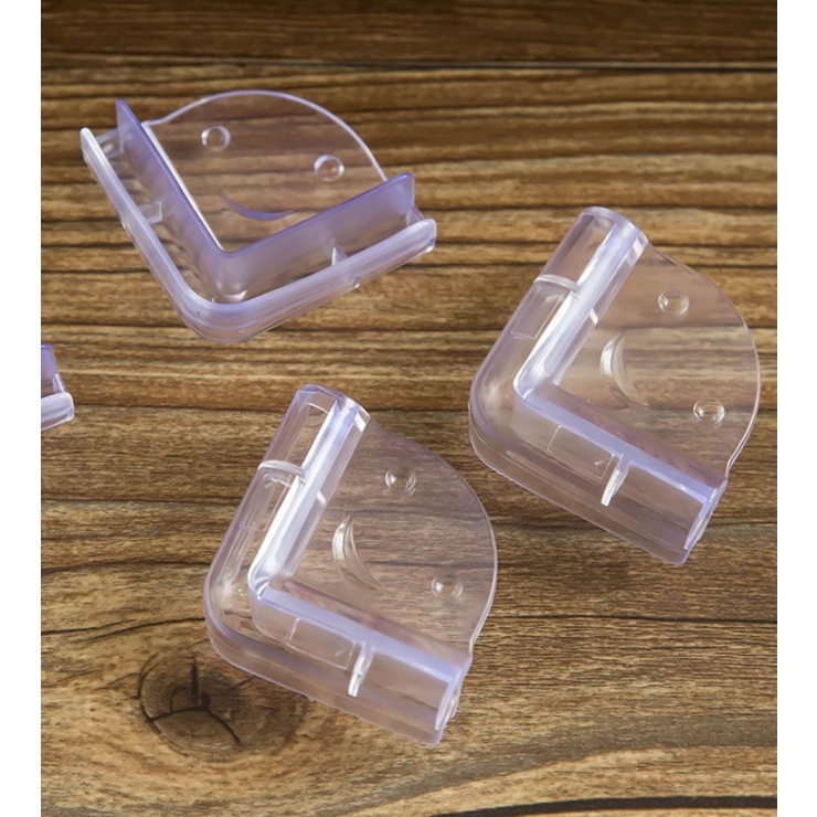 Set 4 Miếng bịt góc bàn bọc cạnh bàn silicon tránh va đập an toàn cho gia đình và bé  G82-Bocgocban-Silicon