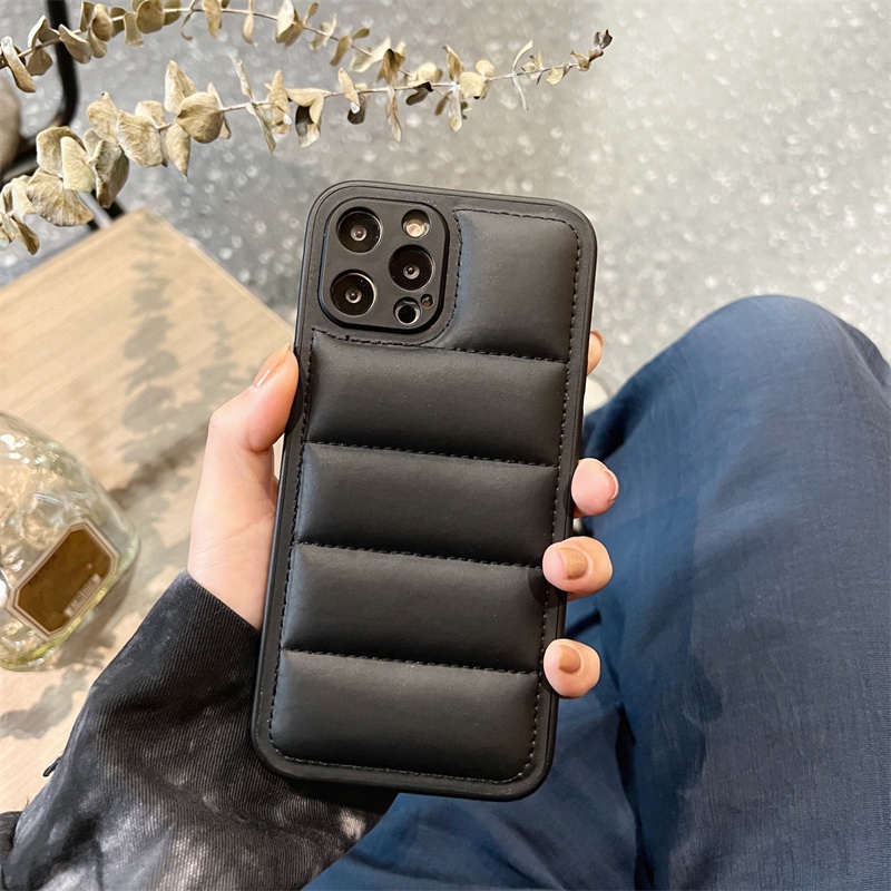 Ốp Điện Thoại TPU + Vải Màu Trơn Cho iPhone 14 13 12 Pro Max 12 Pro 12 11 Pro Max 11