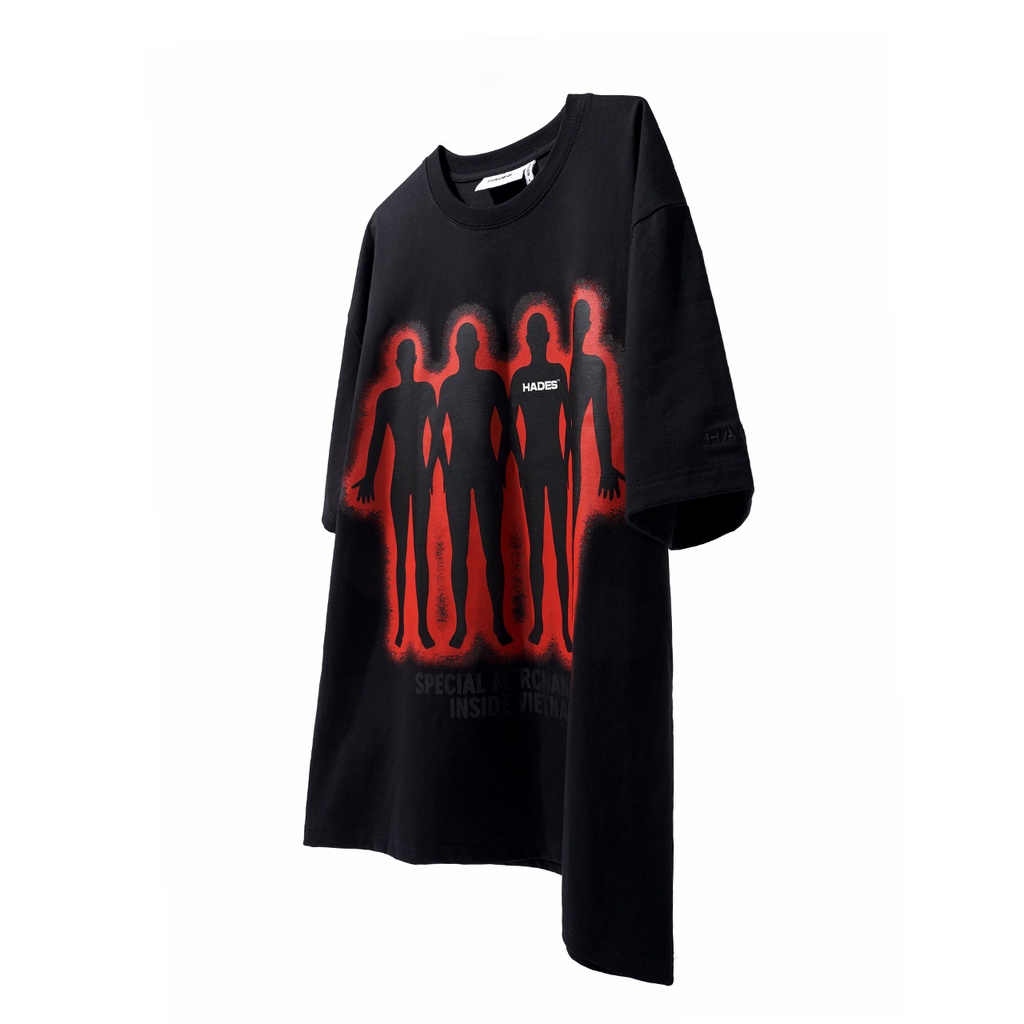 Áo Thun Tay Lỡ Unisex IMMATERIAL 100% Cotton - HADES Brand Chính Hãng