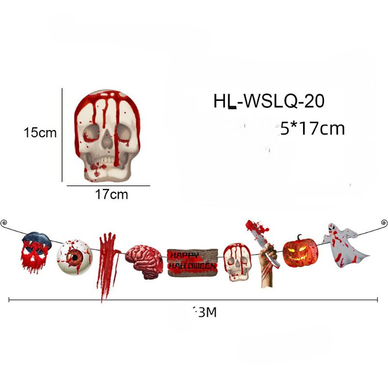 halloween dây trang tri