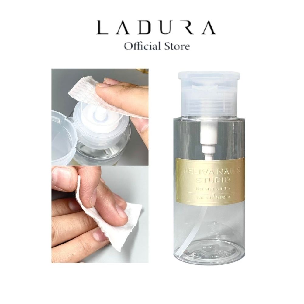 Lọ đựng dung dịch axeton Jeliva LADURA