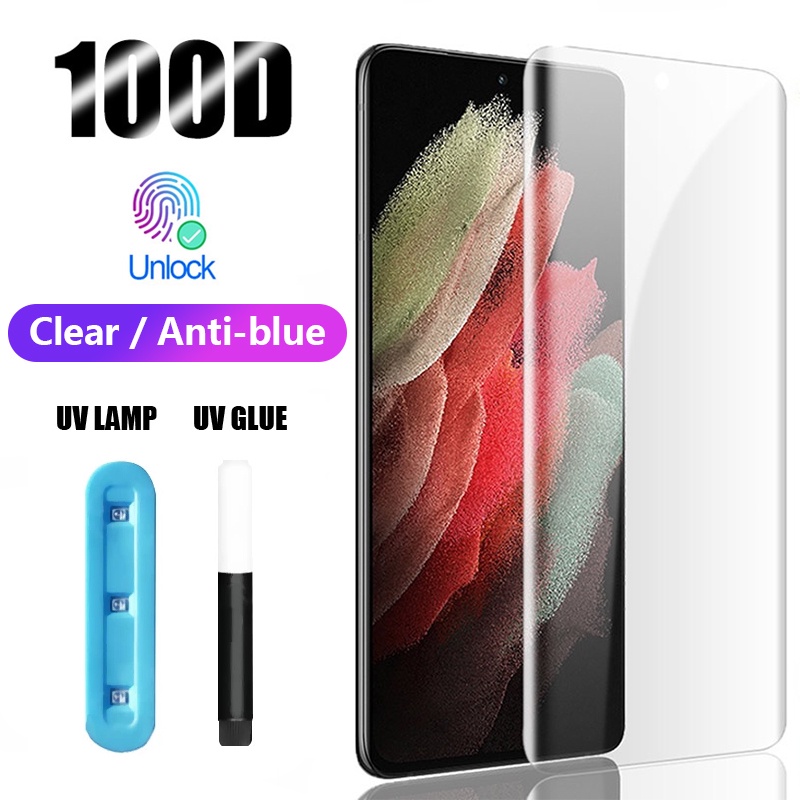 Kính Cường Lực Chống Ánh Sáng Xanh Cho Samsung Galaxy Note 20 S22 Ultra S21 S20 S10 S9 S8 Plus 10 9 8