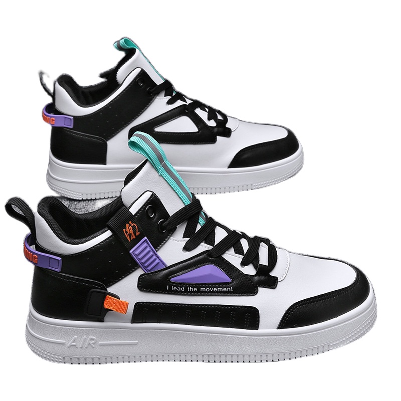 Giày sneaker nam thể thao cao cổ AIR phong cách trẻ trung năng động thời trang ulzzang Hàn Quốc TH-02