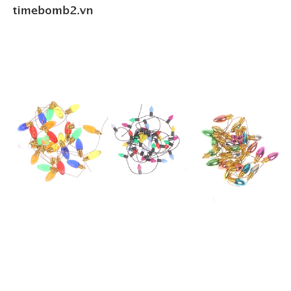 Dây Đèn Led Trang Trí Nhà Búp Bê Năm Mới 2023 Dài 1M Tỉ Lệ 1 / 12