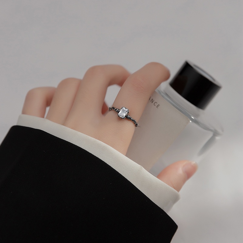 Nhẫn Đính Đá Thời Trang Phong Cách Punk Cho Nữ