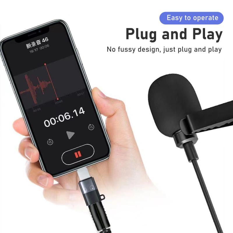 Đầu chuyển đổi OTG mini HdoorLink USB-C sang đầu cắm tai nghe Type-C thích hợp cho iPhone iPad