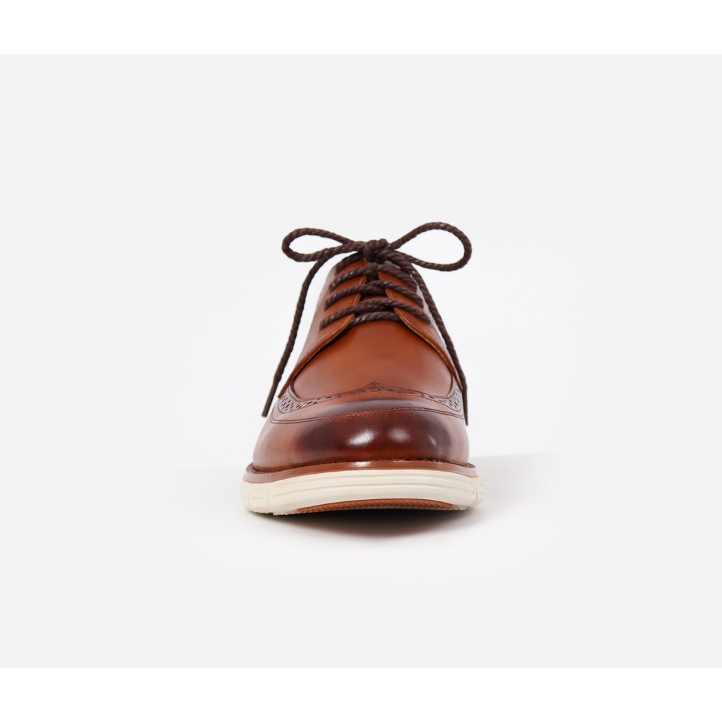 Sneaker Da bò mộc nhập khẩu Da bò mộc cao cấp 100 % giày da bò patina thủ công đế phylon siêu nhẹ bảo hành 12 tháng