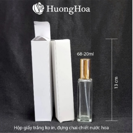 CHAI CHIẾT NƯỚC HOA thuỷ tinh xịt phun sương có hướng dẫn cách chiết nước hoa, Sỉ và Lẻ - Mã 68 dung tích 20ml