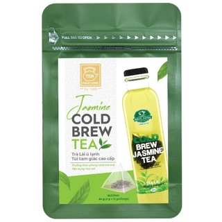 Trà lài ủ lạnh túi tam giác Phúc Long 2g * 12 gói - Cold Brew tea