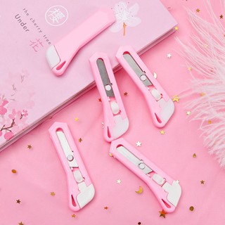 Dao Dọc Giấy Mini Màu Hồng Cute