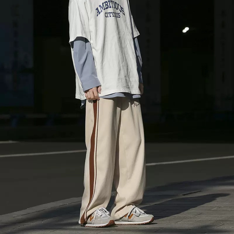 NRVP Quần Thể Thao Dài Dáng Rộng Phong Cách Thời Trang Hàn Quốc