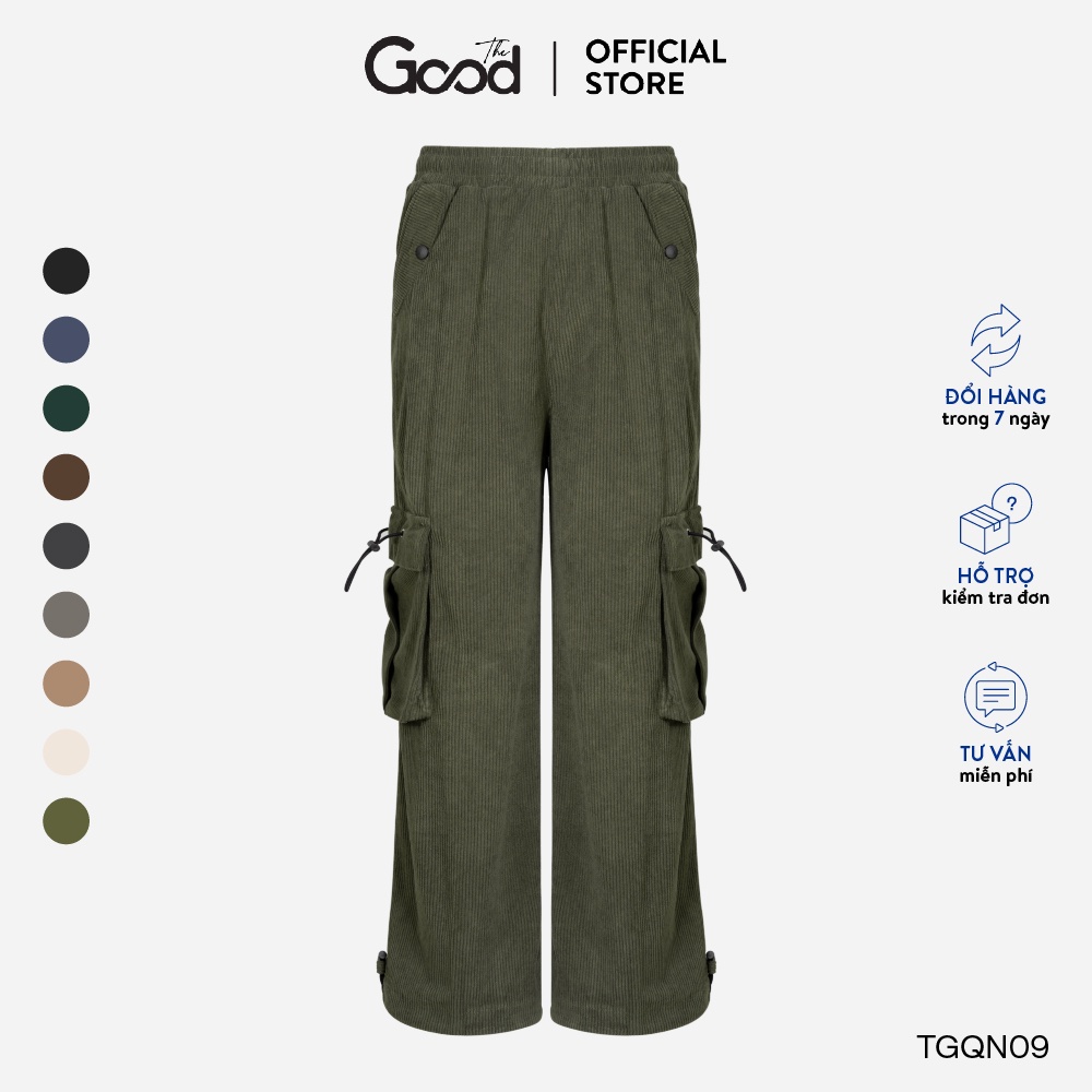 Quần Nhung Tăm Túi Hộp THE GOOD/ Cargo Pants