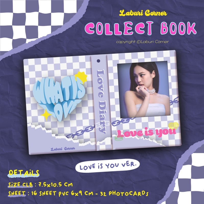 LABURI COLLECT BOOK/ ALBUM ẢNH ĐỰNG CARD//Laburicorner