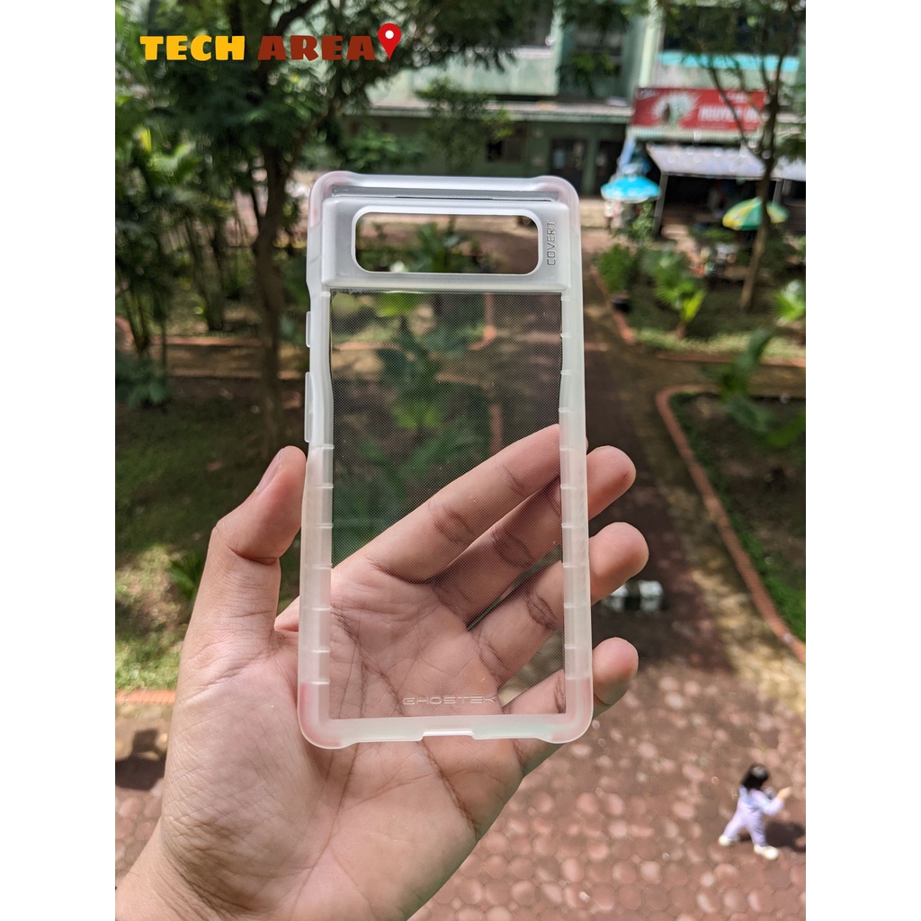 Ốp Ghostek COVERT cloudy clear cho pixel 6/6 pro