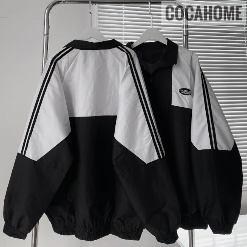 ÁO KHOÁC DÙ WHATEVER ẢNH THẬT UNISEX