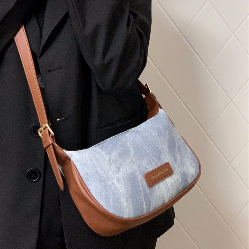 Túi Đeo Vai Vải denim Thời Trang Cho Nữ