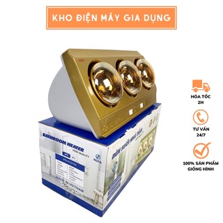 Đèn sưởi nhà tắm 3 bóng Nefa