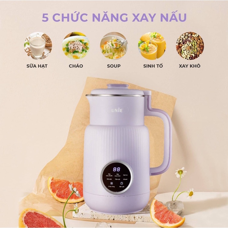 Máy làm sữa hạt mini Unie UMB08