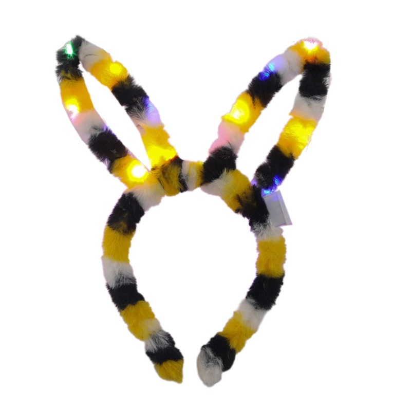 Băng Đô Tai Thỏ Có Đèn Led