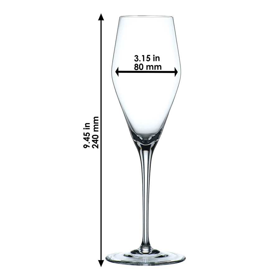 Set ly champange Nachtmann ViNova 98075 CHAMPAGNER 4 chiếc [Pha lê cao cấp]