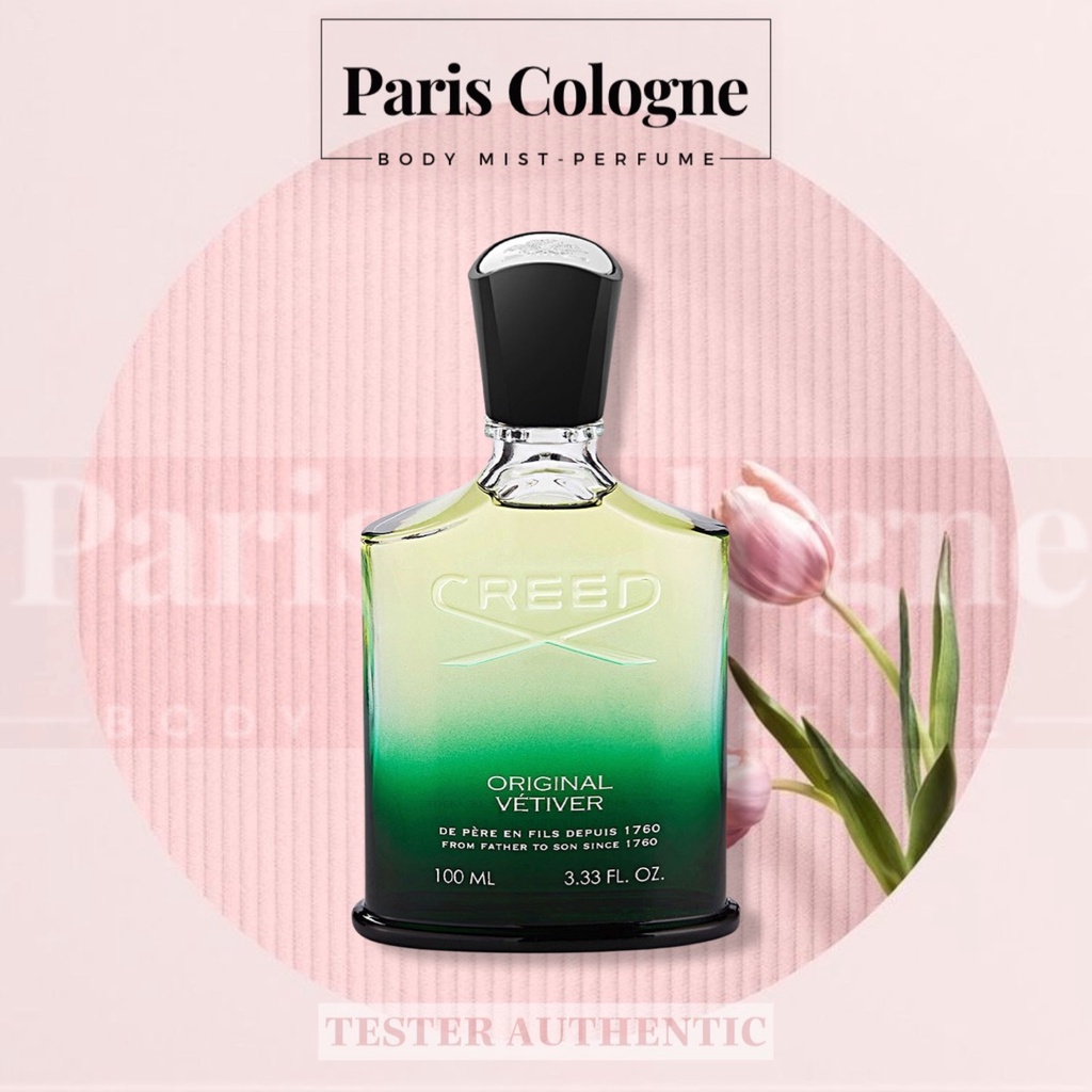 | 𝐏𝐀𝐑𝐈𝐒 𝐂𝐎𝐋𝐎𝐆𝐍𝐄 | Creed Original Vetiver Eau de Parfum | Nước hoa unisex | Cá Tính và Cuốn Hút