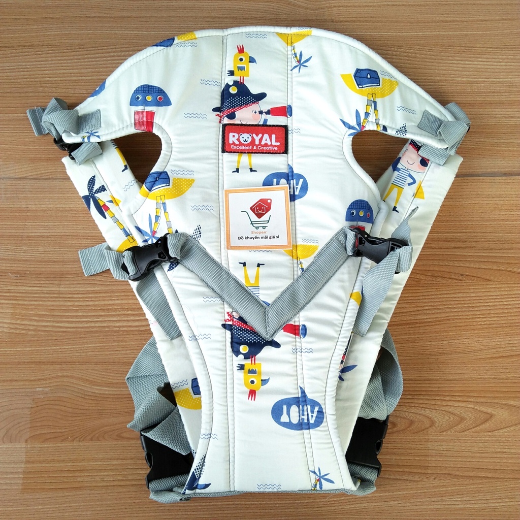 Địu em bé 4 tư thế Royal cho bé sơ sinh Nutifood