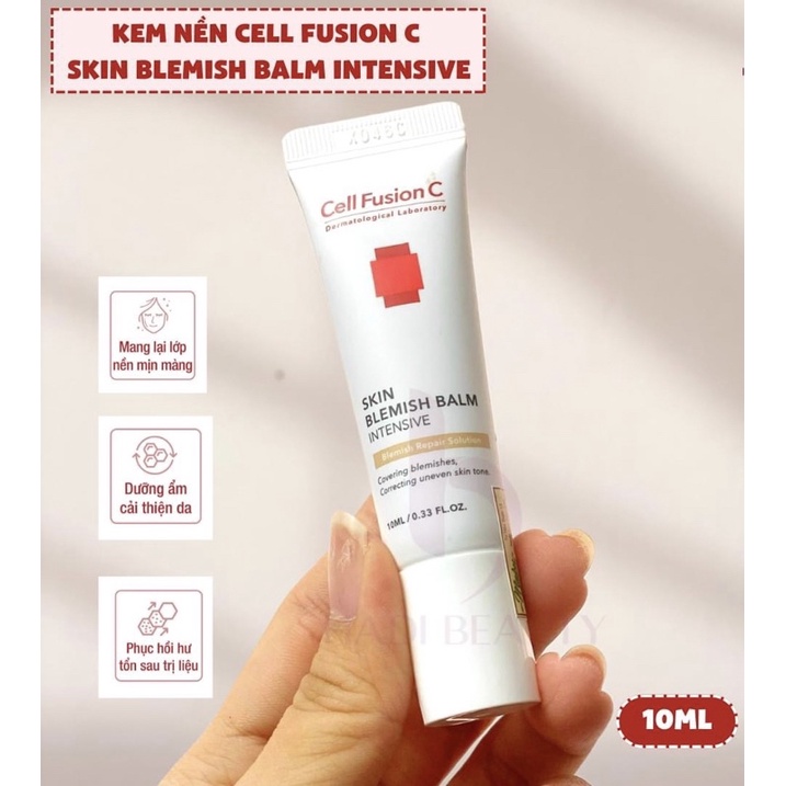 Kem Nền Trang Điểm Dưỡng Da Chuyên Sâu Cell Fusion C Skin Blemish Balm Intensive 10ml