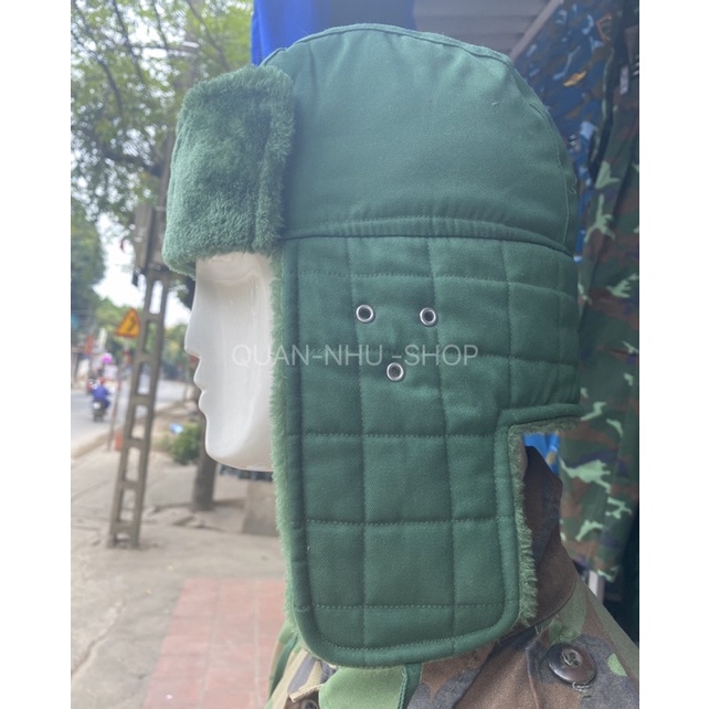 MŨ LÔNG CHÙM TAI CAO CẤP HÀNG CHUẨN QN(HÌNH ẢNH SHOP CHỤP 100%)