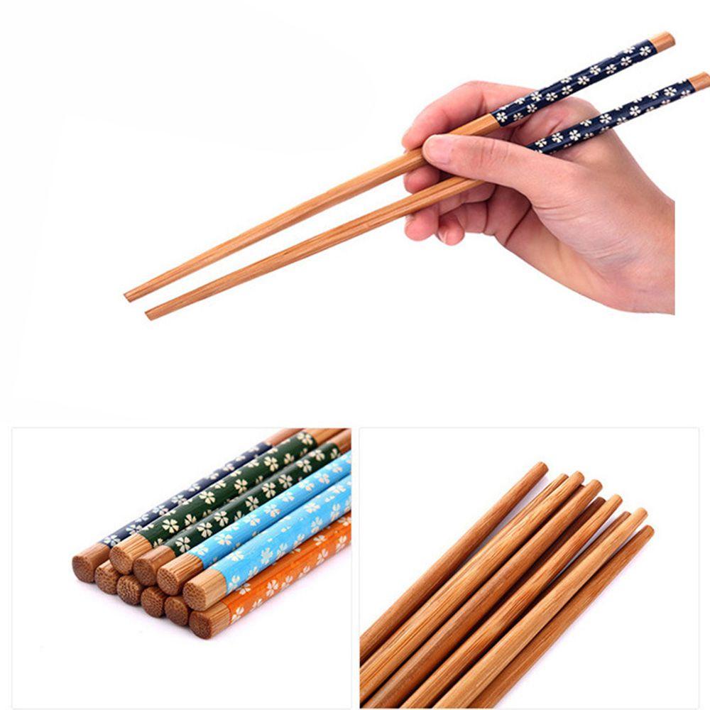 Mocho Bộ 5 Đôi Đũa Tre Ăn Uống In Họa Tiết Hoa Anh Đào Cổ Điển Thân Thiện Với Môi Trường Sáng Tạo Thanh Lịch Cho Nhà Bếp