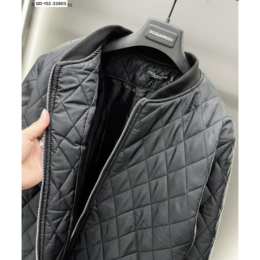 Áo Khoác Bomber D&G Trần Bông Cao Cấp . Áo Khoác D&G Chất Dày Dặn Ấm Áp - MINH TÂY STORE