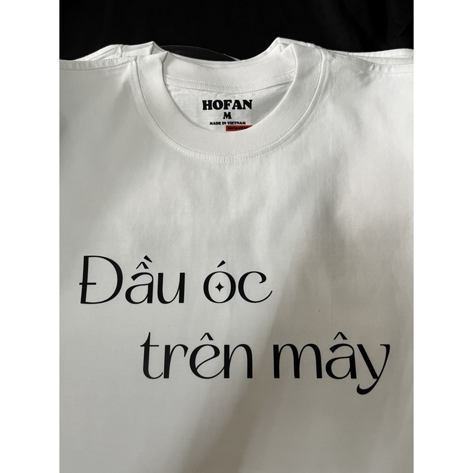 Áo thun unisex nam nữ ĐẦU ÓC TRÊN MÂY oversize form rộng phong cách ulzzang