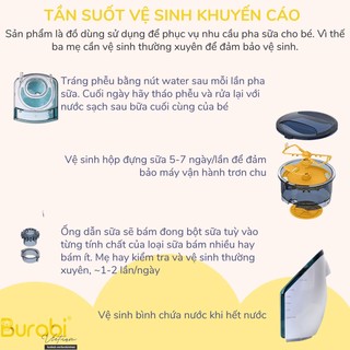 Máy pha sữa Burabi [BẢO HÀNH CHÍNH HÃNG]